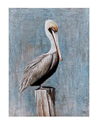 Bassett Mirror Company Pelican Canvas Art