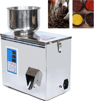 OEM M&aacute;quina De Llenado Autom&aacute;tico, Control Por Microcomputadora, Precisi&oacute;n De 0,1-0,2 G, Color Plata