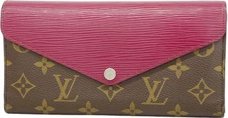 Louis Vuitton Fuchsia Long Wallet (Tri-Fold) (Pre-Owned)