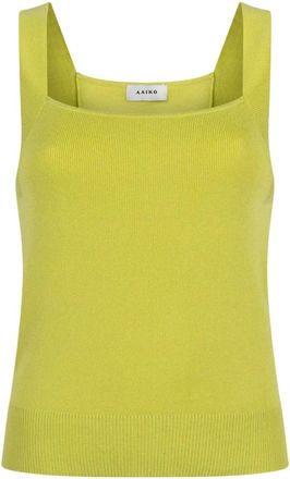 Aaiko Dames, Tops, Groen, Maat: XL Viscose