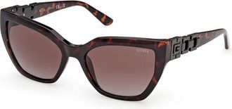 Guess GU00264 52F Womens Sunglasses Tortoiseshell Size 55