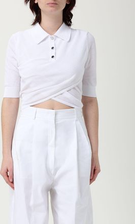 Sportmax Korte Mouw Gebreide Polo Top