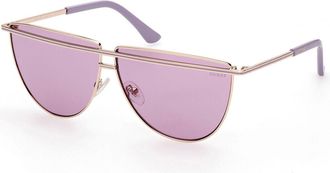 Guess GU7852 32Y Womens Sunglasses Gold Size 63