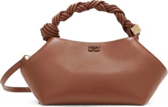 Ganni Small Bou Bag In Brown