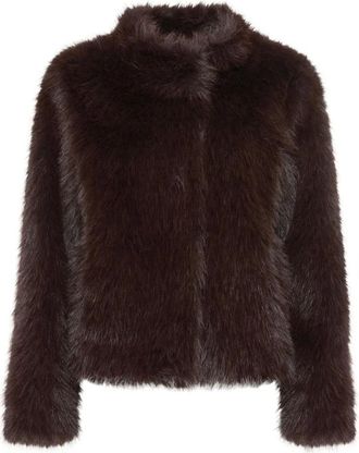 Fuchs Schmitt Fuchs Schmitt, Jassen, Dames, Rood, 2Xl, Webpelzjacke
