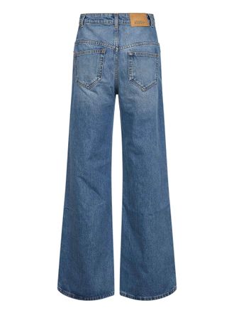Isabel Marant Womens Light Blue Cotton Denim Jeans