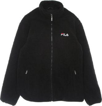 Fila Zwarte Sherpa Fleece Jas voor Mannen - Heren - Fleece jassen - Zwart - S - Fitness