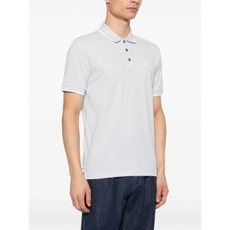 HUGO BOSS Cotton Polo - Blue
