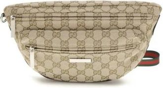 Gucci GG Supreme Monogram Heuptas - Heren - Tassen - Beige - Maat: ONE Size