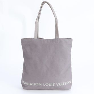 Louis Vuitton Gray Tote Bag (Pre-Owned)