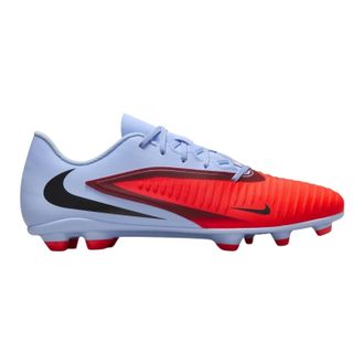 Nike Phantom 6 Low voetbalschoenen voor heren, voor harde ondergrond (Blauw/paars)