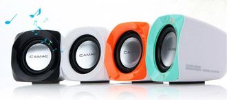 Trade Shop Trade Shop - Cmk-208 Altavoces Para Pc, Port&aacute;til, Port&aacute;til, 3w, Usb, Volumen Ajustable