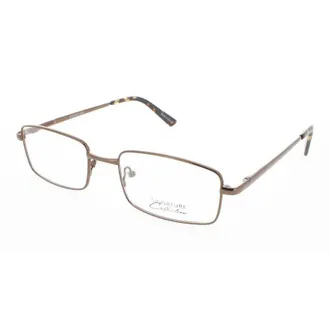 Signature Unisex Brown Rectangular Eyeglass Frames 1115Brown54