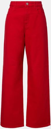 R&oacute;he R&oacute;he Mid-rise wide-leg jeans