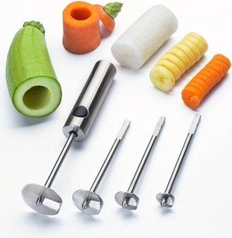 OEM Este Descorazonador De Verduras De Acero Inoxidable Tiene Un Dise&ntilde;o Ergon&oacute;mico Para Facilitar Su Uso Y Es Apto Para Verduras Como Manzanas