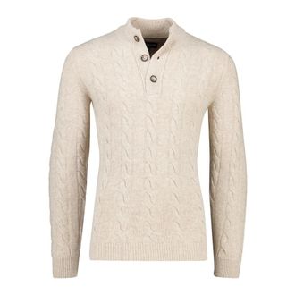 Cavallaro Truien & Vesten, Heren, Beige, 2Xl, Wol, Demezio Pullover