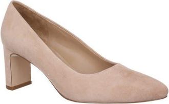 Nordstrom Greta Almond Toe Pump in Tan Light at Nordstrom, Size 6.5