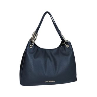 Love Moschino Dames, Tassen, Zwart, Maat: ONE Size Leer