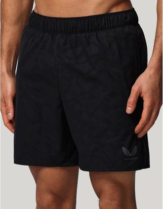 Castore Mens Castore 6 Swim Polyester Mens Black Swim Shorts - Size: 37/36/32