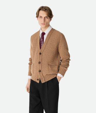Bottega Veneta Cardigan In Lana - Bottega Veneta