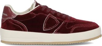 Philippe Model Sneakers Nice Tennis - Dames - Sneakers - Rood - 38 EU - Katoen - Schoenen