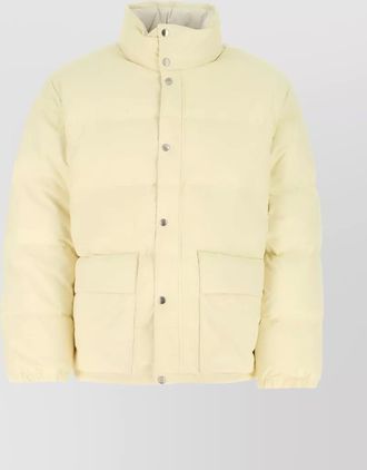 Jil Sander insulated quilted jacket for cold weather
