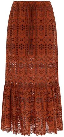 Paul Smith Long Perforated Skirt
