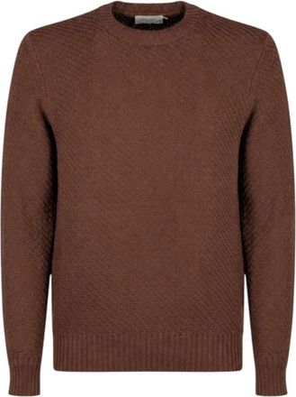 Circolo 1901 Round-neck Truien - Heren - Ronde hals truien - Bruin - 2XL - Truien & Vesten