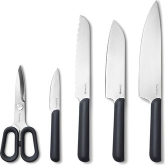 Caraway 5-Piece Knife Set in Charcoal at Nordstrom