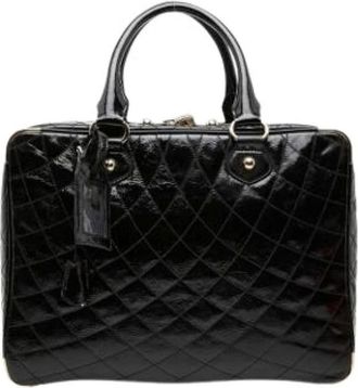 Bally Pre-owned Boston Bag - Dames - Pre-owned - Zwart - Maat: ONE Size