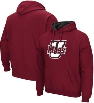 Colosseum Mens Colosseum Maroon UMass Minutemen Arch and Logo Pullover Hoodie at Nordstrom, Size Xxx-Large