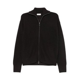 Paolo Pecora C&aacute;rdigan de punto acanalado con capucha y cremallera - Knitwear - Hombre - Marr&oacute;n - XL