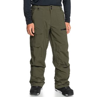 Quiksilver Utility Waterproof Snow Ski Pants in Grape Leaf at Nordstrom, Size X-Large