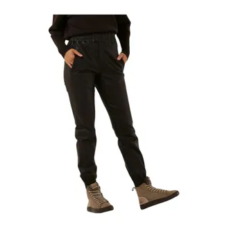Ibana Broeken, Dames, Bruin, S, Leer, Porto leren broek