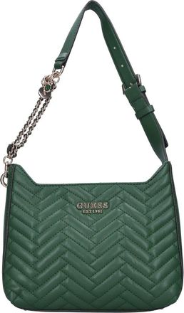 Guess Tassen, Dames, Groen, ONE Size, Leer, Anning Schoudertas