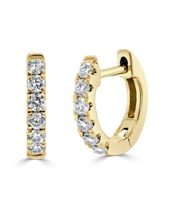 Sabrina Designs 14K 0.09 Ct. Tw. Diamond Single Huggie Earring