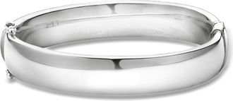 Ross-Simons 12mm Rhodium-Plated Bangle Bracelet