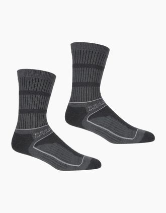 Regatta Womens Regatta Womens/Ladies Samaris 3 Season Boot Socks - Black - Size: 3/3.5/4/4.5/5