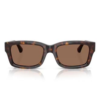 Burberry Dark Brown Rectangle Mens Sunglasses BE4443 300273 55