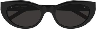 Saint Laurent Cat-eye Zonnebril - unisex - Zonnebrillen - Zwart - 54 MM - Accessoires