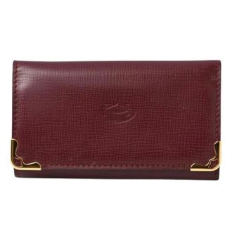 Cartier Pre-owned Vintage Leather Key-holder - unisex - Cartier Vintage - Vintage Accessories - Red - ONE SIZE - Pre-owned