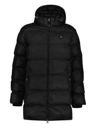 GANT hooded quilted jacket - Black