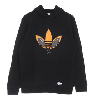 adidas Hoodies, male, Black, Size: XS Lightweight Hooded Sweatshirt with Alien Logo