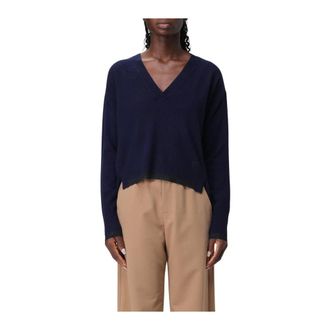 Pinko Pinko, Dames, Truien, Blauw, Maat: XS Kasjmier