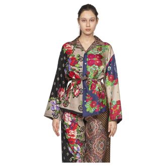 Moschino Shirts, female, Multicolor, Size: S Camicia 2888