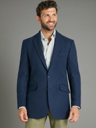 Oliver Brown Eaton Jacket - Navy Wool