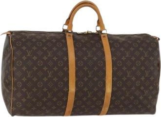 Louis Vuitton Pre-owned Weekend Bags, female, Brown, Size: ONE SIZE Pre-owned Vintage Boston Bag