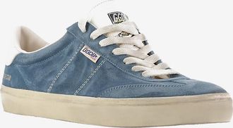 Golden Goose Niedrige Used-Look-Sneakers aus Wildleder Soul Star