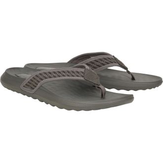 HeyDude Myers Flip Nu Prep Katoenmix Heren Zwart/Granietgrijs Flip Flops