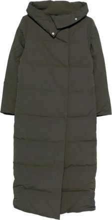 Paloma Wool Paloma Wool, Jassen, Dames, Groen, M, Leer, Long Pruit Puffer Coat